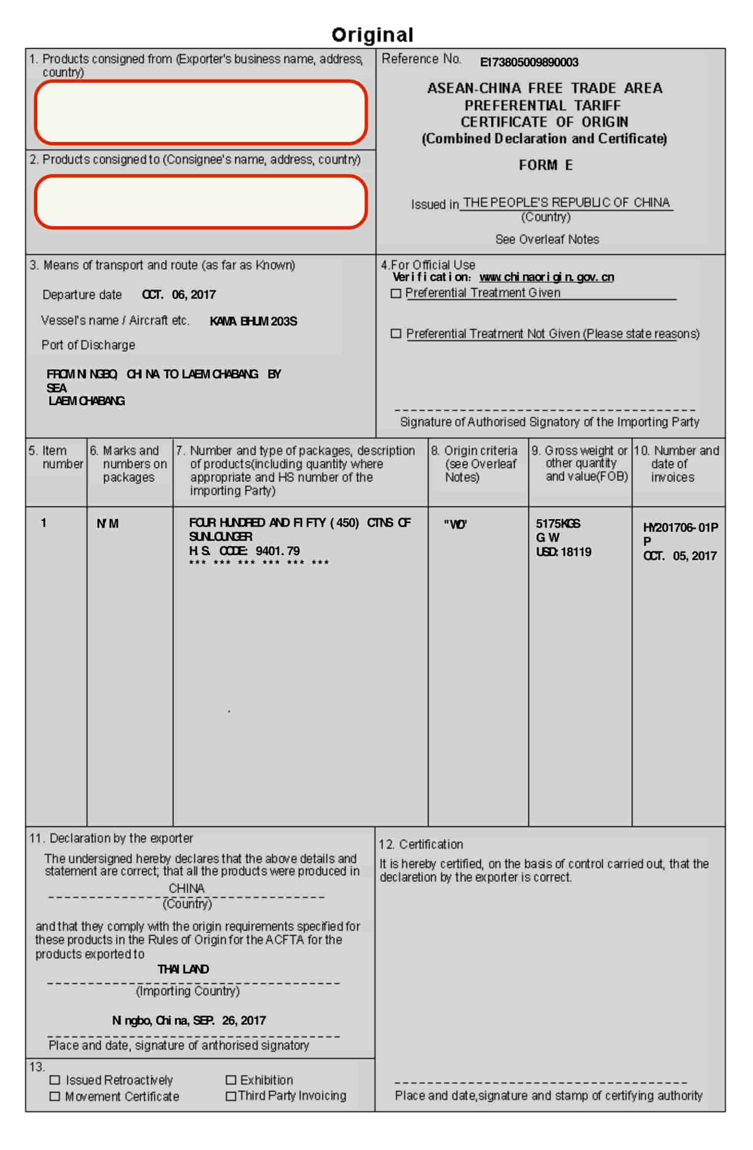 Freight Thailand China Rates Transit Times Taxes