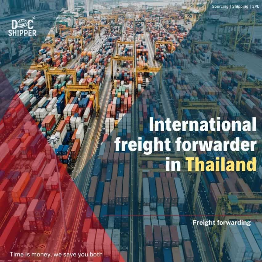 International freight forwarder in Thailand