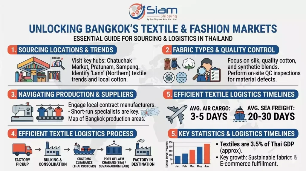 Source Textiles from Bangkok Wholesalers in currentyear