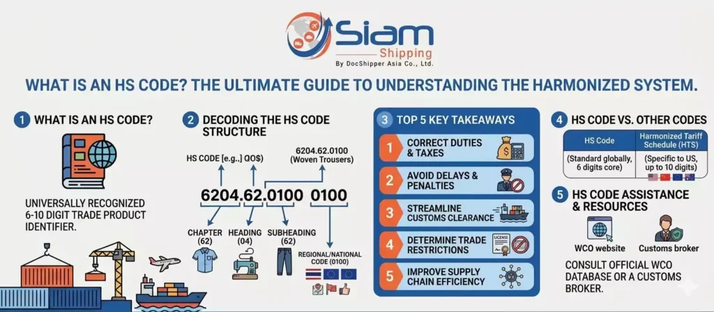 HS Codes Guide for International Shipping in currentyear