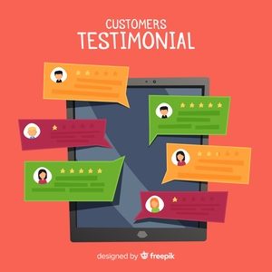 Customer-testimonial