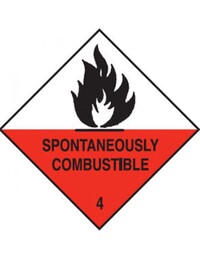 class 4 Spontaneously Combustible Solids