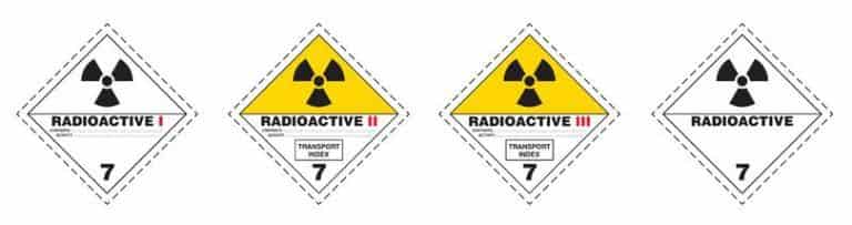 7th class of dangerous materials: radioactive materials