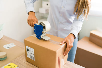 Efficient Packaging or E-commerce shipping