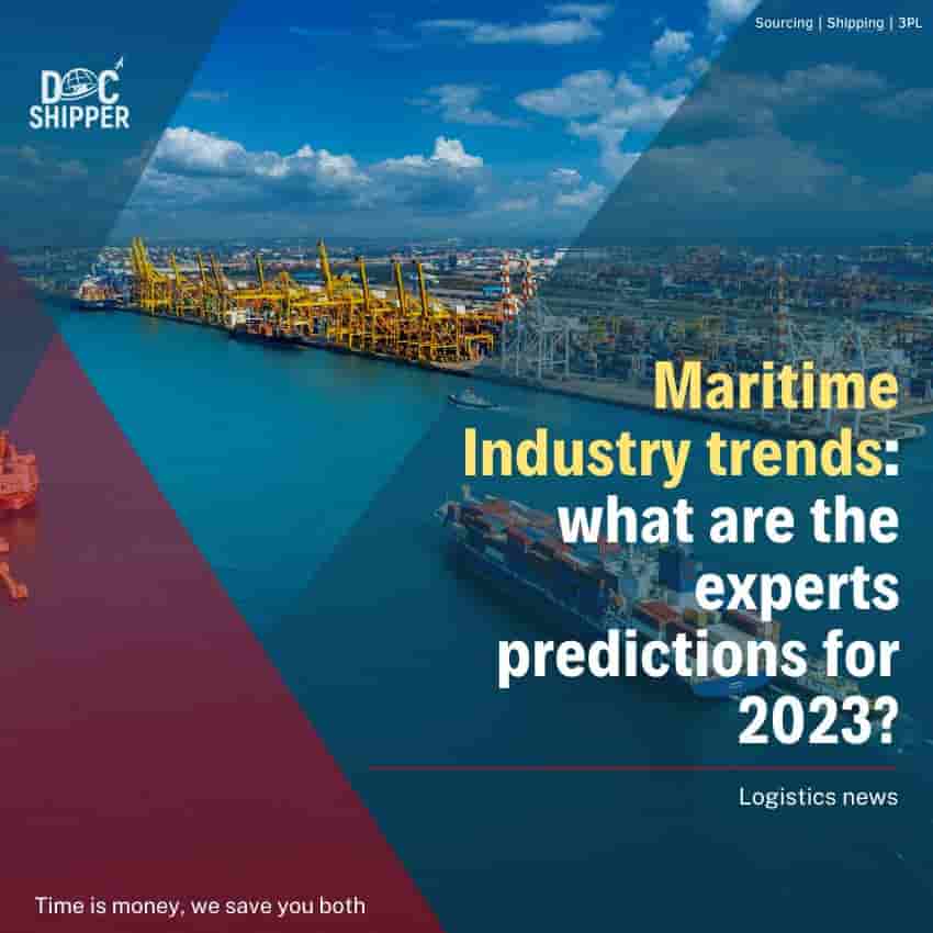 Maritime Industry trends what are the experts predictions for 2023