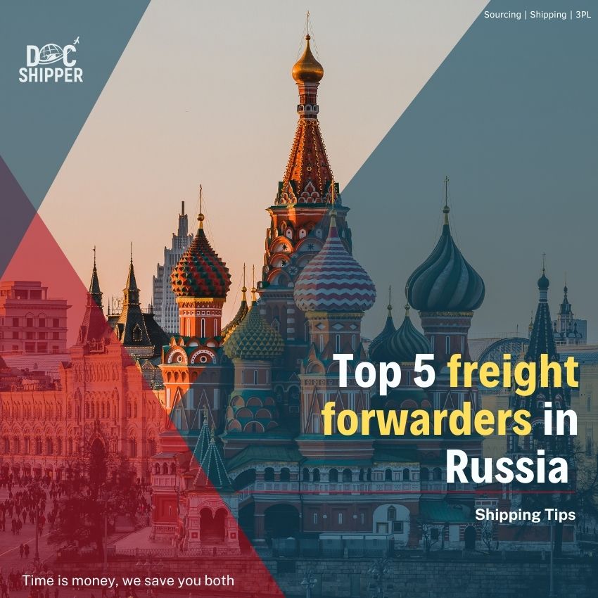 Top 5 freight forwarders in Russia