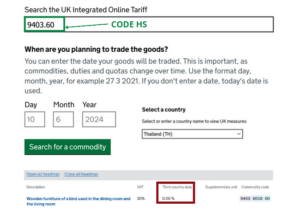 UK Integrated Online Tariff 