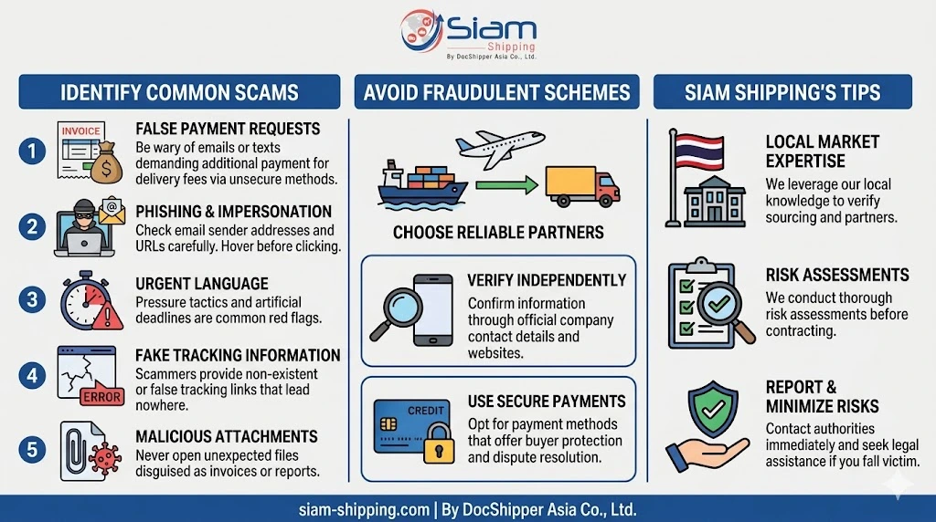 Shipping scam