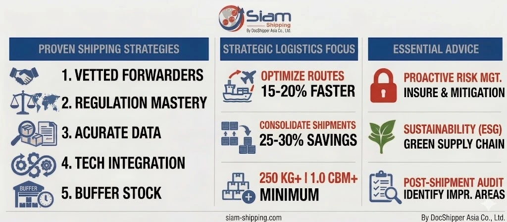 Shipping strategies